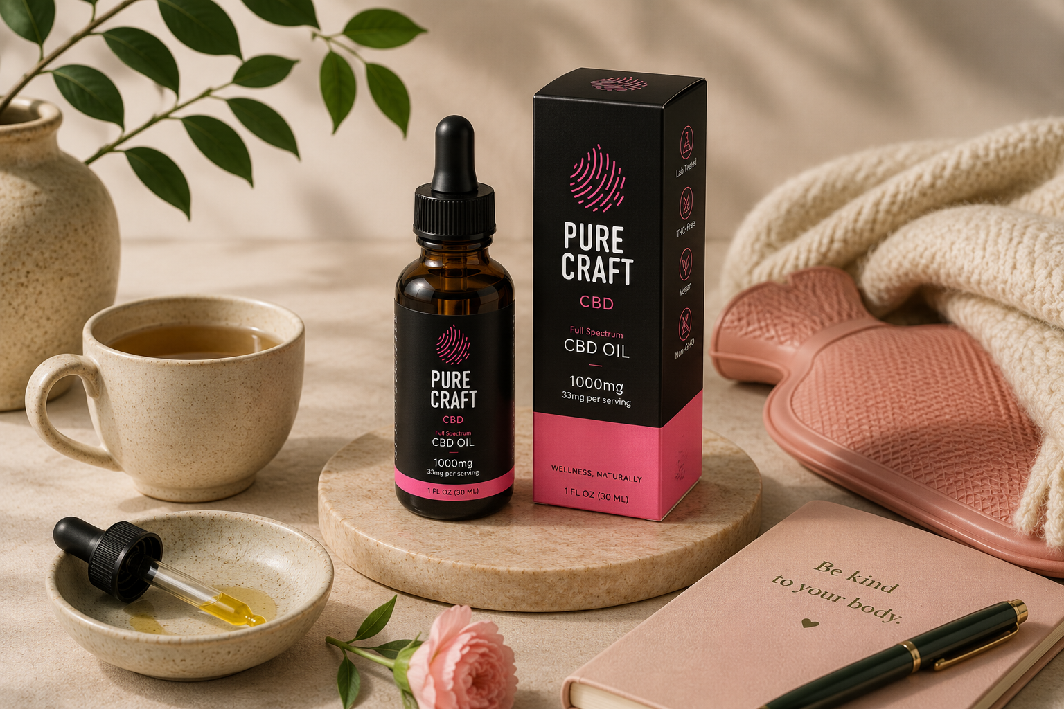 CBD for Period Pain: The Complete Guide | PureCraft CBD