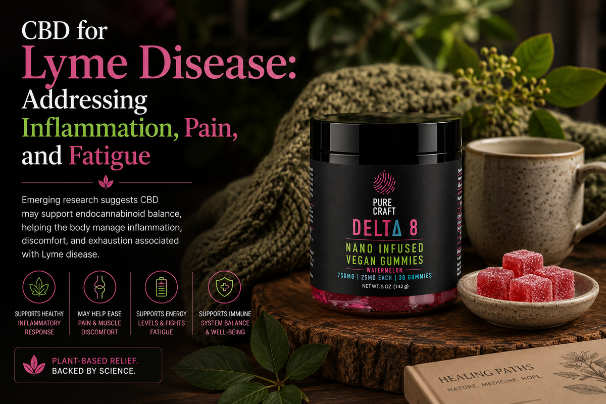 CBD for Lyme Disease: Addressing Inflammation, Pain, and Fatigue | PureCraft CBD