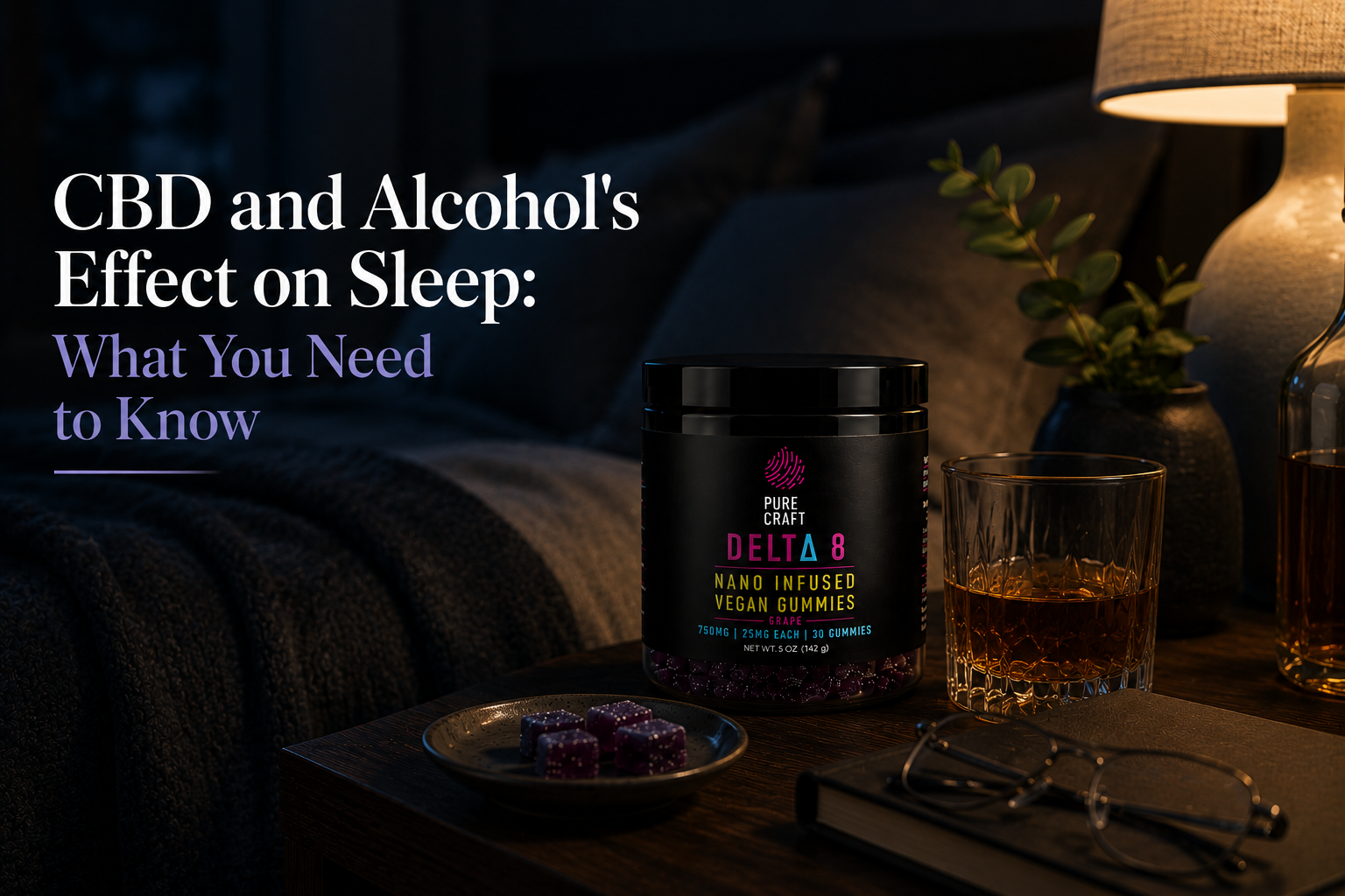 CBD and Alcohol's Effect on Sleep: What You Need to Know | PureCraft CBD