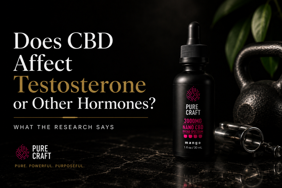 Does CBD Affect Testosterone or Other Hormones? | PureCraft CBD