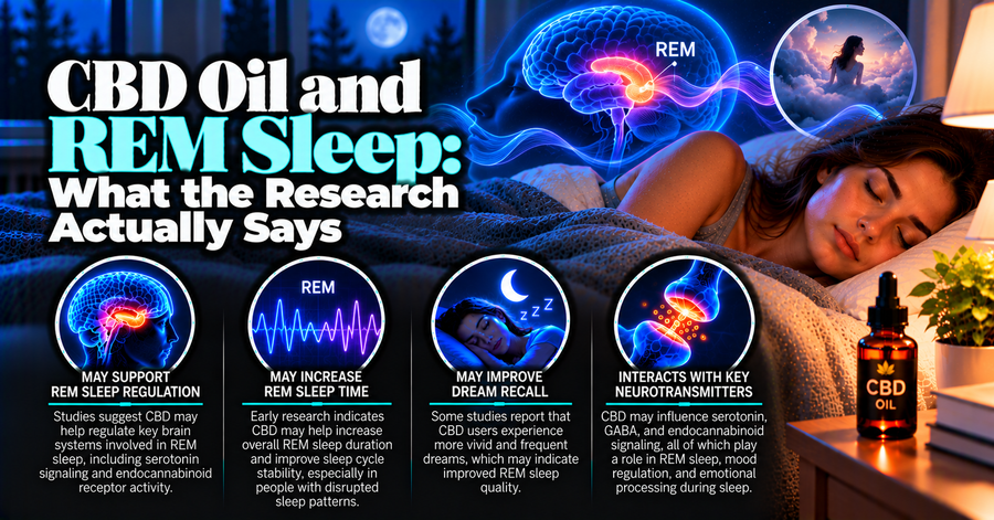 CBD Oil and REM Sleep: What the Research Actually Says