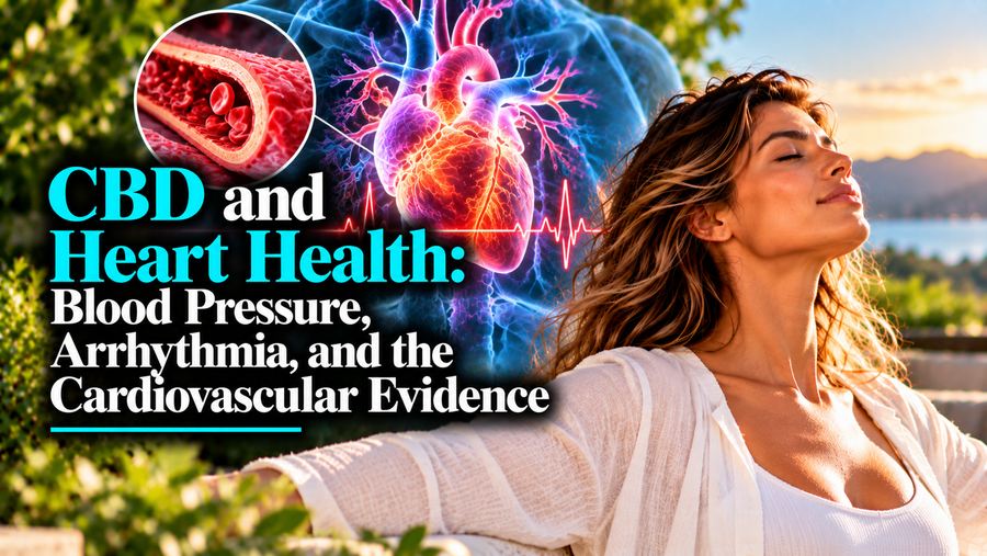 CBD and Heart Health: Blood Pressure, Arrhythmia, and the Cardiovascular Evidence | PureCraft CBD