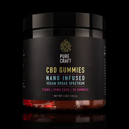 750mgNVGMLT-1 @@ Pure Craft CBD | Vegan CBD Gummies