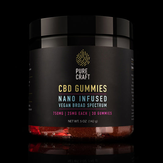 750mgNVGMLT-1 @@ Pure Craft CBD | Vegan CBD Gummies